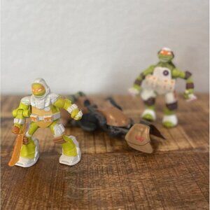 McDonald's Action Figure Teenage Mutant Ninja Turtles TMNT And Vehicle